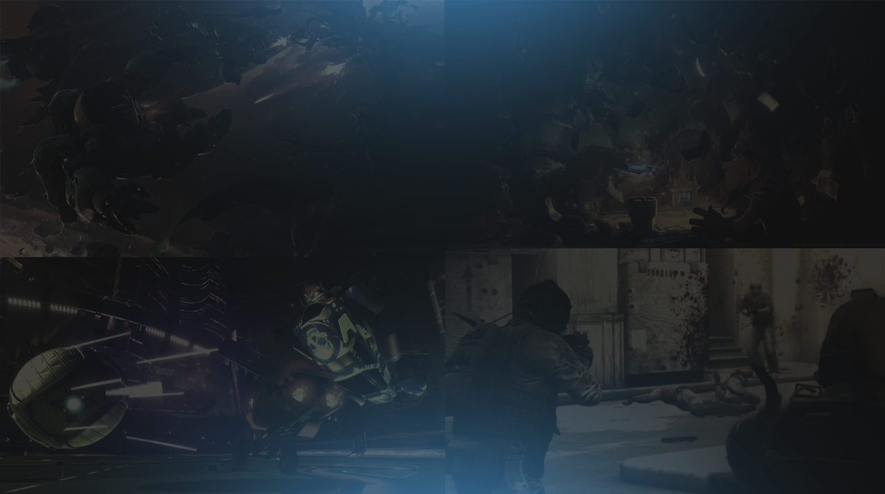 Gaming Background - Cyberpunk Atmosphäre